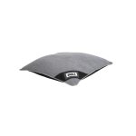 Rogz Lekka Pod Large Flat Oxford Dog Bed Black grey Waggs Pet Shop