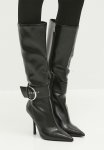 Priyanka Stiletto Boot - Black