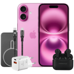 Apple Iphone 16 128GB Pink Cellular Bundle