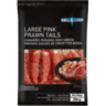 Frozen Large Pink Prawn Tails 350G