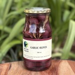 Garlic Olives 500ML Blue Sky Organics