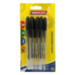 Black Medium Ballpoint Pens 10-PACK 1MM