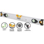 Ingco Levelling Spirit Level W magnet 30CM