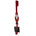 Wreath Hanger Iron 37.5CM Red And White - Nutcracker