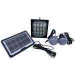 Solar Kit CL-053 With LED Light 2 Bulbs And Solar Panel