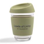 Glass Coffee Mug Khaki