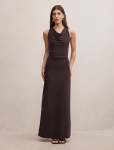 Jae Bubble Back Hardware Maxi Dress - 16 Freckle