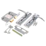 Inyati Locks 4 Lever Lockset Chrome Plated