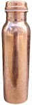 Mirror Finish Embossed Copper Bottle