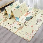 Non Slip Baby Mat Portable Baby Playmat Foldable Xpe Baby Crawling Mat Thickening Environmental Protection Rug Playmat Double Su