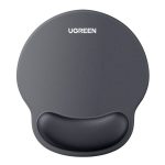 UGreen LP668 Ergonomic Mousepad With Wrist Rest 220 X 245 Mm Black