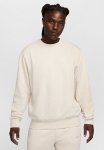 Nike Sportswear Club Crew - Lt Orewood Brn white