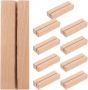 10PCS Wooden Base Card Holders For Price Display Table Name Holders