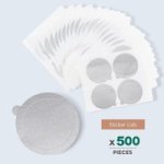 Coffee Accessories Foil Compatible For Nespresso 500PCS Foils