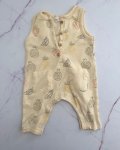 Zara Yellow Pineapple Romper 1 3M