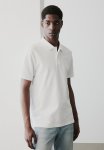 Regular Fit Piqu Polo Shirt - White