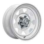 15" A-line White Spoke 5 114 Steel Wheels - Autostyle Motorsport South Africa