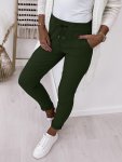 Plus Size Tie Waist Pants Casual Solid Color Pocket Slim Pants For Spring & Summer Women's Plus Size Clothing