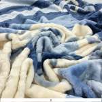 Emerald 1.8KG Supersoft Mink Embossed Blanket Double Assorted Colours Designs - 2