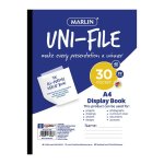 Marlin Uni-file Display Books 30 Pocket X 10