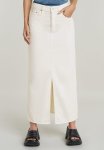 G-star Raw Viktoria Long Skirt Wmn - Lt Chalk Gd