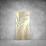 Wall Art D091 - 1040 X 535 X 20 Indoor Matt Silver Warm White