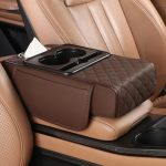 Car Center Console Armrest Cushion For Acura Mdx 20222026 Multifunctional Car Armrest Storage Box With Cup Phone Tissue Holder &