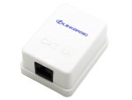 Linkbasic CAT6A Single Surface Mount Box 3 Pack By Valotronics