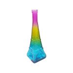 Eiffel Tower Design 100ML Glass Wish Bottle Multicoloured