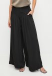 Edit Sewn In Pleated Pants - Black