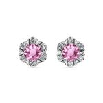 DESTINY Petal June alexandrite Birthstone Earring With Swarovski Crystals