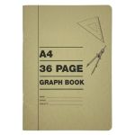 Graph Book A4 - 36 Pages - Pack Of 23