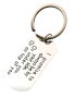 Sidebyside Stainless Steel Promise Keychain & Bag Charm