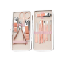 Professional Nail Clippers 11PIECE Set With Earwax Removal Tools - Orange