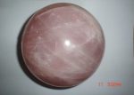 Rose Quartz Star Rose Quartz Stone Ball SSP265