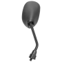 Pair Rear - View Mirror For Scooter Tread Screw 8MM M8 Adjustable Rotation