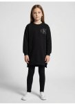 Calvin Klein Kids Terry Ml Dress - 14Y Black