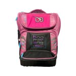 Boomerang Hard Base Backpack Pink/black