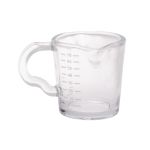 Double Spout Espresso Shot Glass - 1X Glass