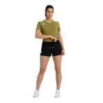 Arena Womens Solid Team Shorts Black