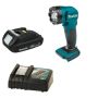 Makita Cordless LED Flashlight 18V DML815 With 1.5AH Battery & Charger