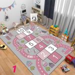Zs - Kiddies Room Play Mat Carpet - 4