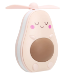 USB Rechargeable Hand-held Cute Avocado MINI Portable Handheld Fan