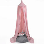 Hanging Canopy Tent- Pastel Pink The Hometopia
