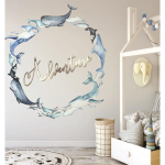 Kikki & Frankie Wall Decal Packs Whale Of A Time