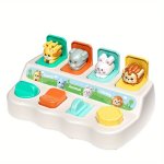 Pop-up Pals Color Sorting Toy For Kids - Educational Cause & Effect Learning With Buttons Ideal For Toddlers & Babies 18+ Months