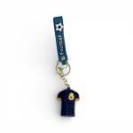 Football Keychain Fcm Blue