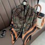 88.01cm Paisley Print Square Scarf Simulated Silk Shawl Mature Style Windproof Sunscreen Head Wrap For Women