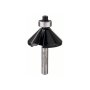 Bosch: Router Bits - Chamfer/laminate Trim Bit 1/4" D1 34 9 Mm B 13 Mm L 14 6 Mm G 56 Mm 45? - Sku: 2608628416