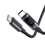 Type-c To Type-c Fast Charging Cable Pd 100W 5A 20V With Digital Display